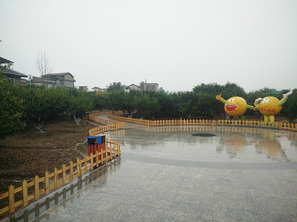 导向牌雕塑