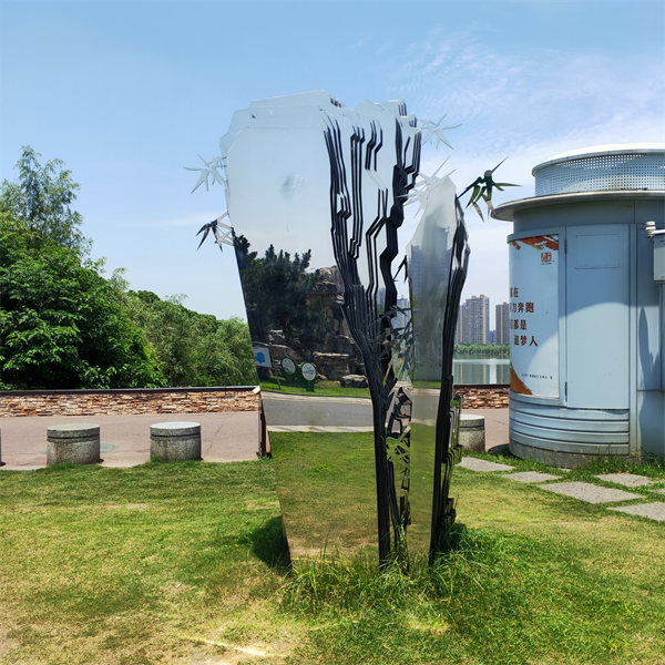 金属不锈钢雕塑